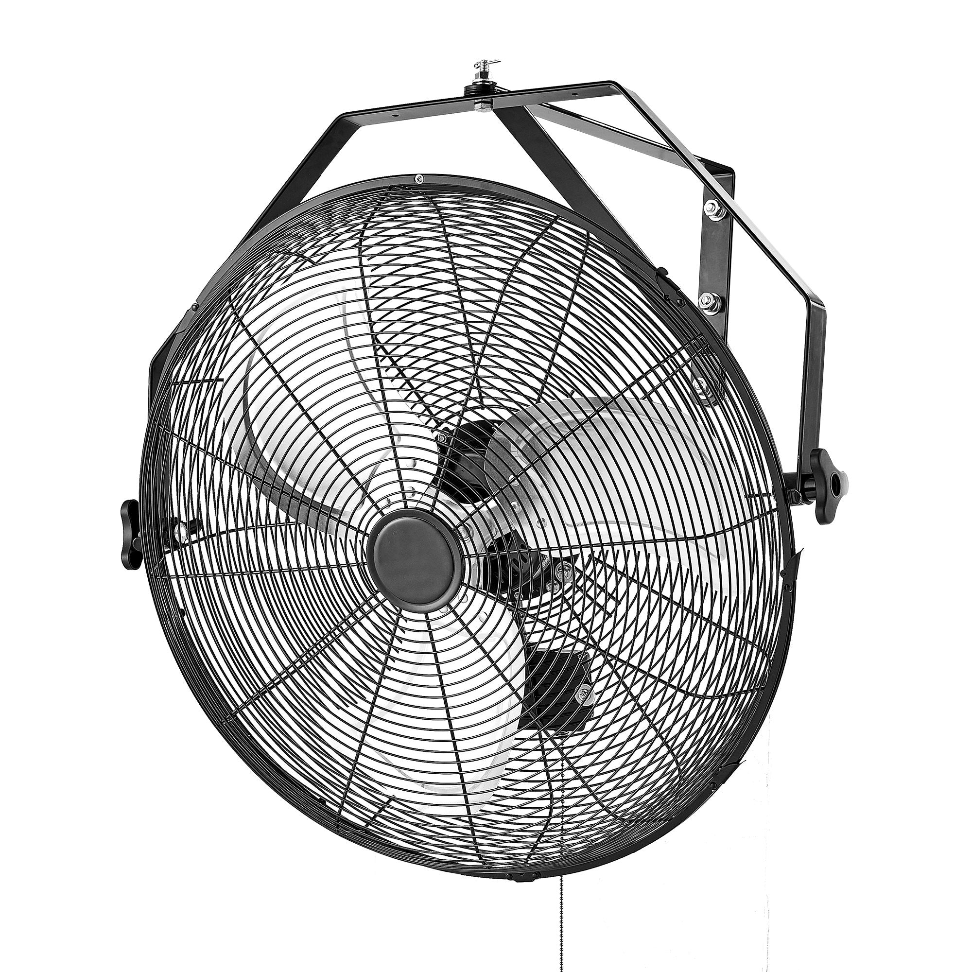 Automotive Repair & Speciality Tools: VEVOR 615mm Industrial Wall Mount Fan 3 Speed 4650 CFM for Garage Greenhouse