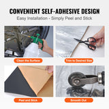 Audio Accessories: VEVOR Car Sound Deadening Mat, 200 mil 3.3sq.m Automotive Sound Deadener, High Density Foam Sound Deadener Material & Heat Barrier, Double Layer Waterproof Structure Acoustic Insulation Mat