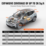 Audio Accessories: VEVOR Car Sound Deadening Mat, 200 mil 3.3sq.m Automotive Sound Deadener, High Density Foam Sound Deadener Material & Heat Barrier, Double Layer Waterproof Structure Acoustic Insulation Mat