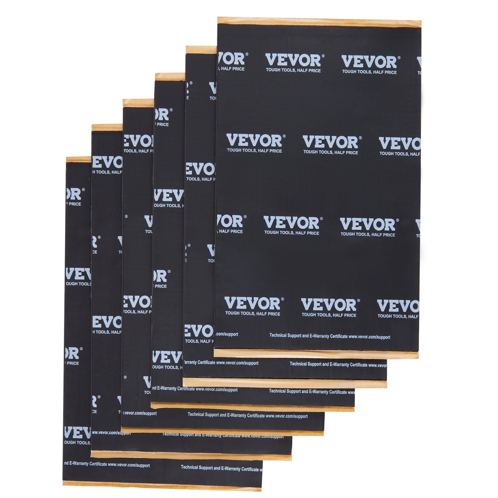 Automotive Decor: VEVOR Car Sound Deadening Mat, 200 mil 2.3sq.m Car Sound Dampening Material, Butyl Automotive Sound Deadener, Noise Insulation and Vibration Dampening Material for Car