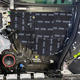 Automotive Decor: VEVOR Car Sound Deadening Mat, 200 mil 2.3sq.m Car Sound Dampening Material, Butyl Automotive Sound Deadener, Noise Insulation and Vibration Dampening Material for Car