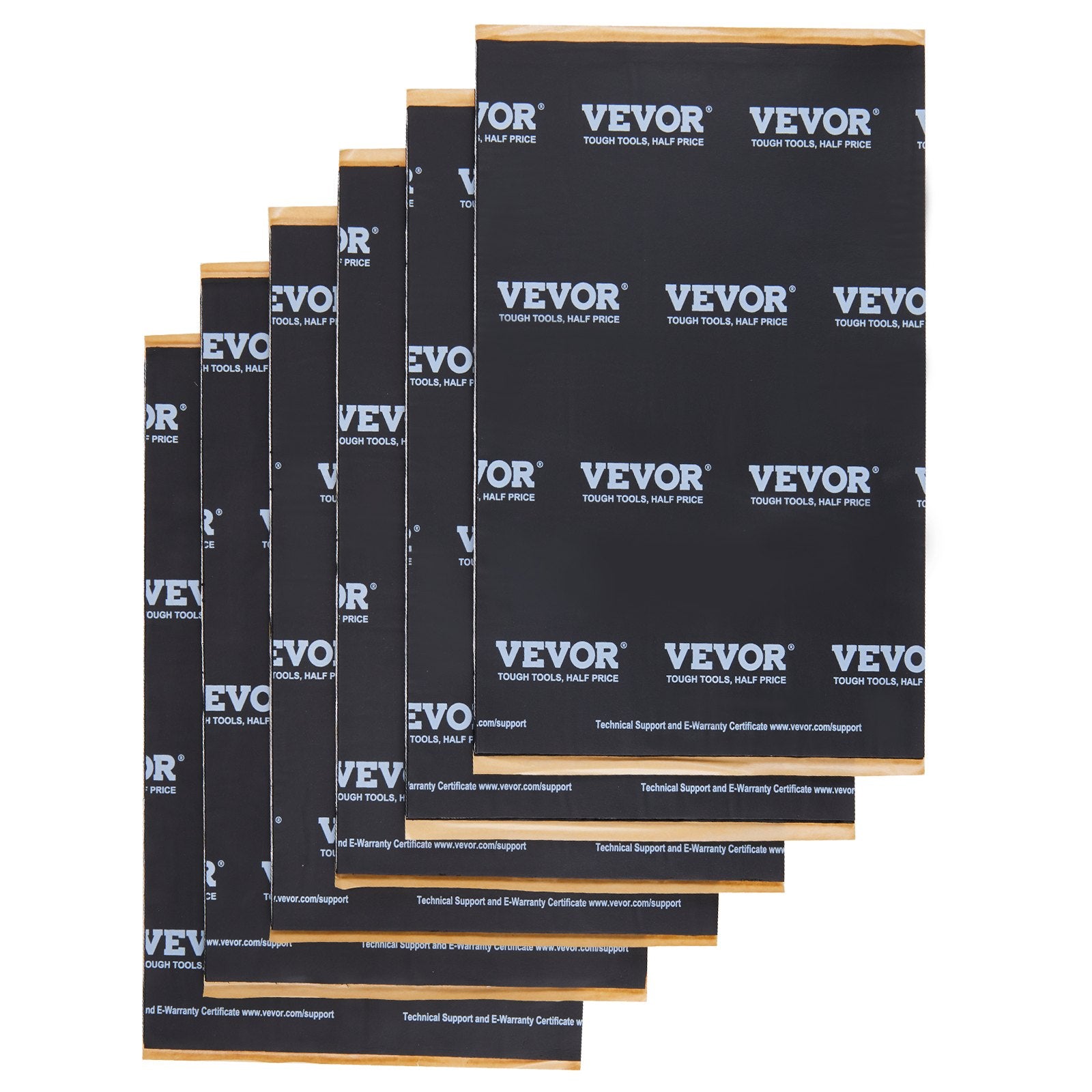 Automotive Decor: VEVOR Car Sound Deadening Mat, 200 mil 2.3sq.m Car Sound Dampening Material, Butyl Automotive Sound Deadener, Noise Insulation and Vibration Dampening Material for Car