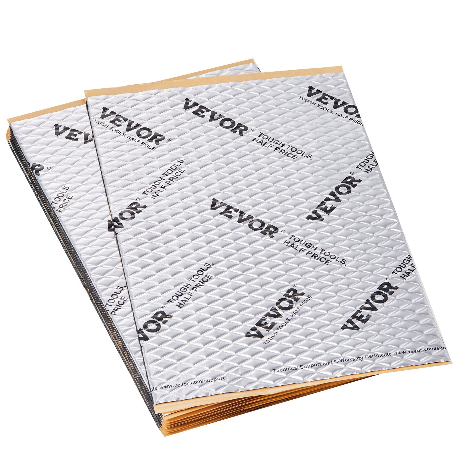 Automotive Decor: VEVOR Car Sound Deadening Mat, 80 mil 3.3sq.m Car Sound Dampening Material, Butyl Automotive Sound Deadener, Noise Insulation and Vibration Dampening Material for Car