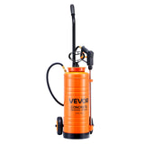 Salt & Pepper Shakers: VEVOR Industrial Concrete Sprayer with Wheeled Cart, 14L Stainless Steel Sprayer, Heavy Duty Tri-Poxy Pump Sprayers, 52cm Wand, 1.2m & 3m Hoses, 2 Brass Nozzles for Construction, Lawn & Garden