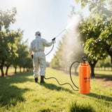 Salt & Pepper Shakers: VEVOR Industrial Concrete Sprayer, 14L Stainless Steel Sprayer, Heavy Duty Tri-Poxy Pump Sprayers, 52cm Wand with Ergonomic Gun Handle, 1.2m & 3m Hoses, 2 Brass Nozzles for Construction, Garden