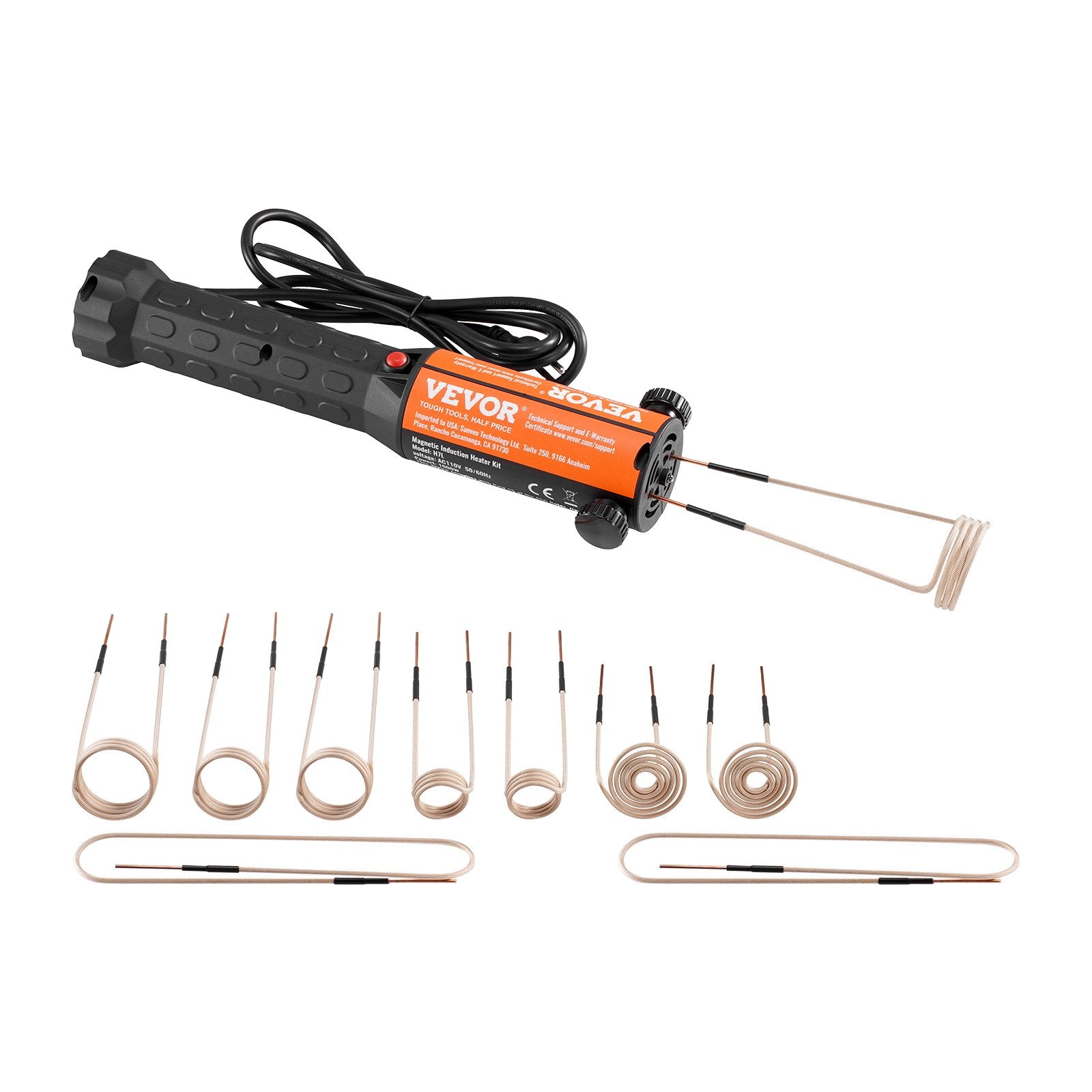 Farm Equipment: VEVOR 1KW Magnetic Induction Heater Hand-held Induction Heater for Bolts Removal