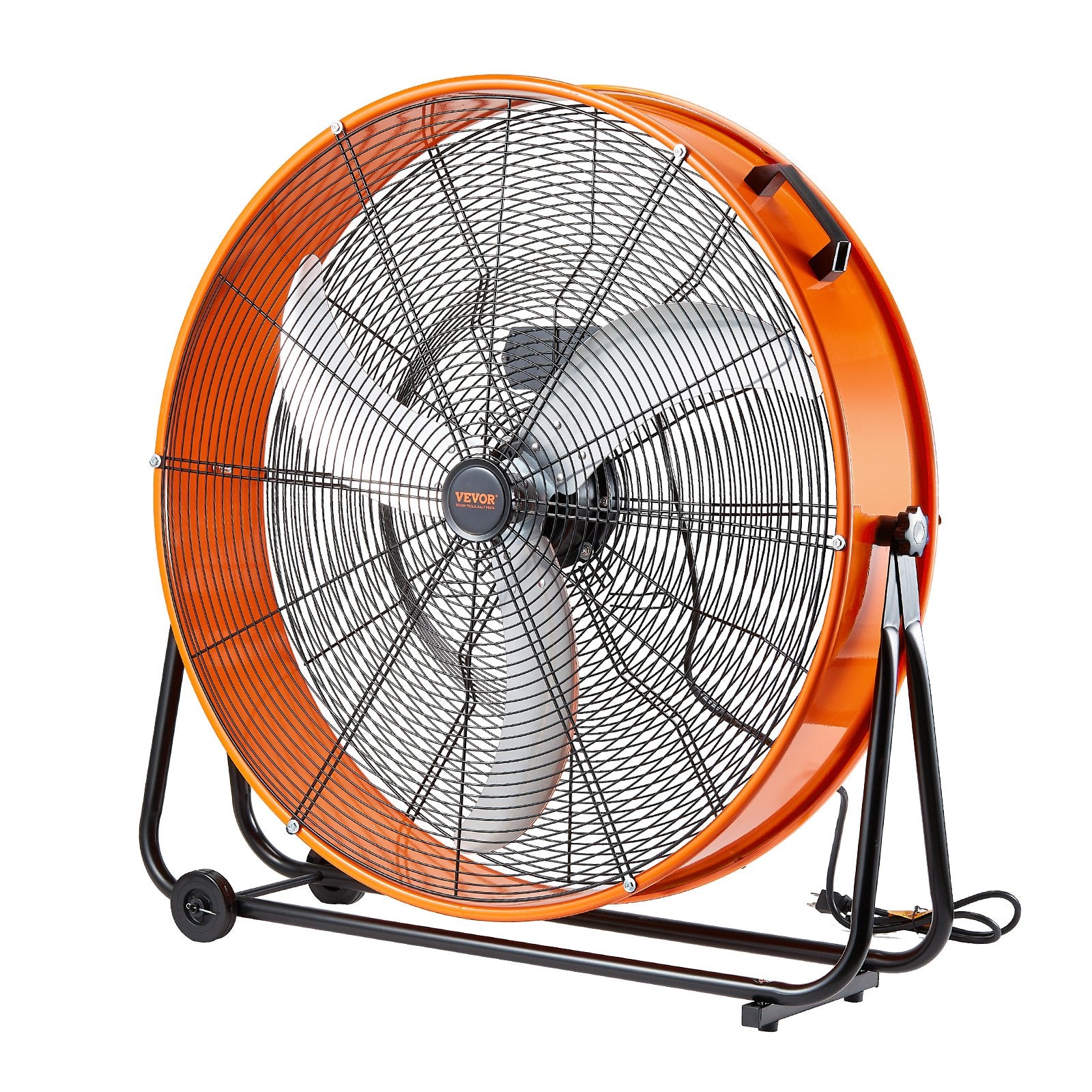 Desktops & Accessories: VEVOR Drum Fan 30 Inch High Velocity Industrial Use 3-Speed 13000CFM for Warehouse