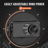 Desktops & Accessories: VEVOR Drum Fan 30 Inch High Velocity Industrial Use 3-Speed 13000CFM for Warehouse