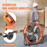 Desktops & Accessories: VEVOR Drum Fan 30 Inch High Velocity Industrial Use 3-Speed 13000CFM for Warehouse