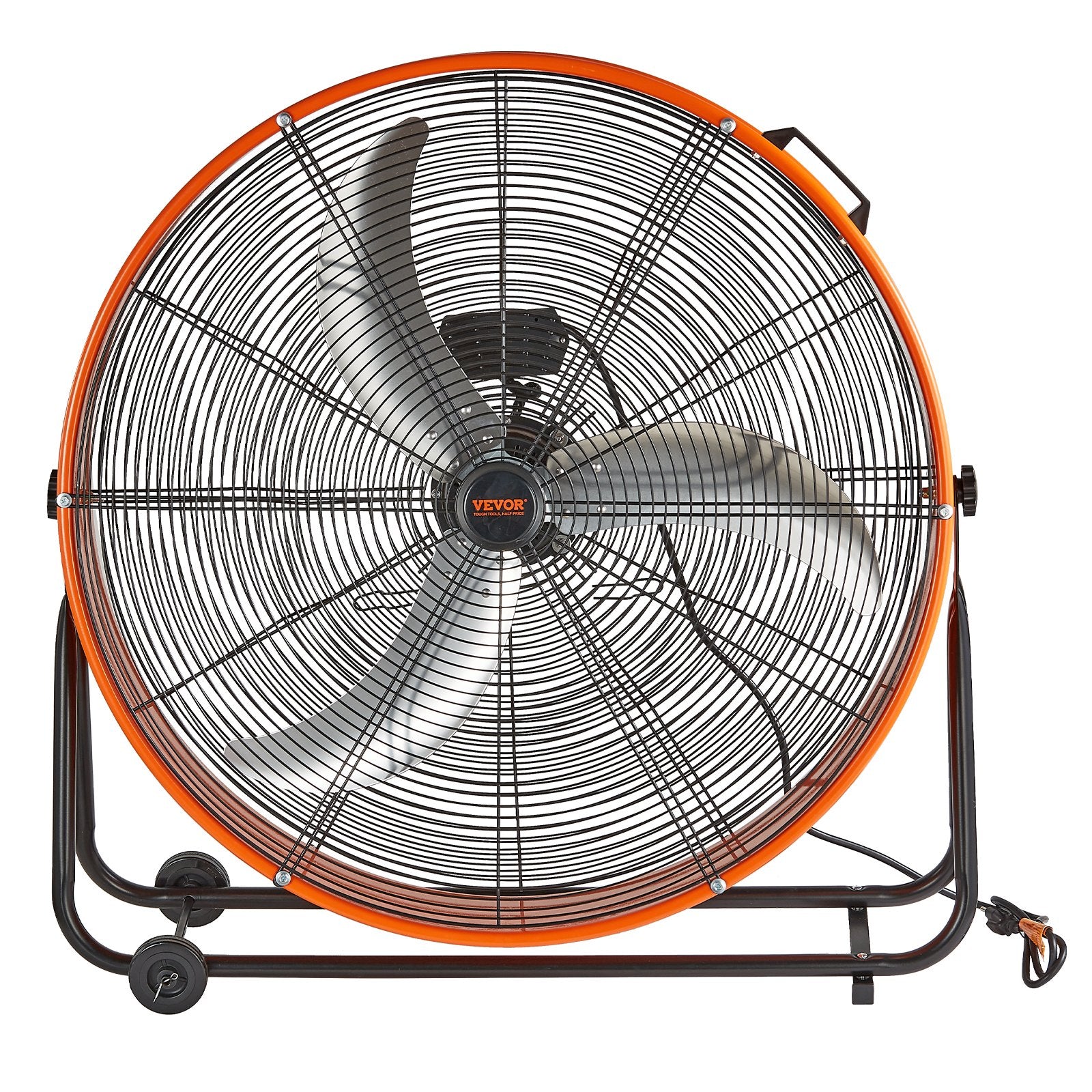 Desktops & Accessories: VEVOR Drum Fan 30 Inch High Velocity Industrial Use 3-Speed 13000CFM for Warehouse