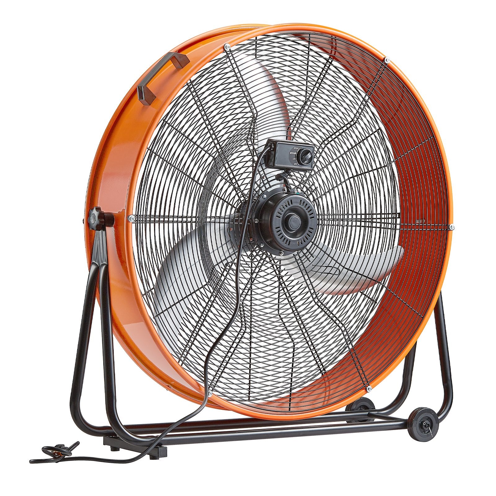 Desktops & Accessories: VEVOR Drum Fan 30 Inch High Velocity Industrial Use 3-Speed 13000CFM for Warehouse