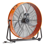 Desktops & Accessories: VEVOR Drum Fan 30 Inch High Velocity Industrial Use 3-Speed 13000CFM for Warehouse