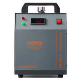 Camping Appliances: VEVOR Industrial Water Chiller, CW-3000(PRO), 150W Air-Cooled Industrial Water Cooler Cooling System with 12L Water Tank Capacity 18 L/min Max Flow Rate, for Laser Engraving Machine Cooling Machine