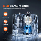 Evaporative Coolers: VEVOR Industrial Water Chiller, CW-5202, Industrial Water Cooler Cooling System with Built-in Compressor 7L Water Tank Capacity 18 L/min Max Flow Rate, for CO2 Laser Engraving Machine Cooling Machine