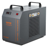 Evaporative Coolers: VEVOR Industrial Water Chiller, CW-5202, Industrial Water Cooler Cooling System with Built-in Compressor 7L Water Tank Capacity 18 L/min Max Flow Rate, for CO2 Laser Engraving Machine Cooling Machine