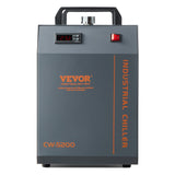 Evaporative Coolers: VEVOR Industrial Water Chiller, CW-5200, Industrial Water Cooler Cooling System with Built-in Compressor 7L Water Tank Capacity 13 L/min Max Flow Rate, for CO2 Laser Engraving Machine Cooling Machine