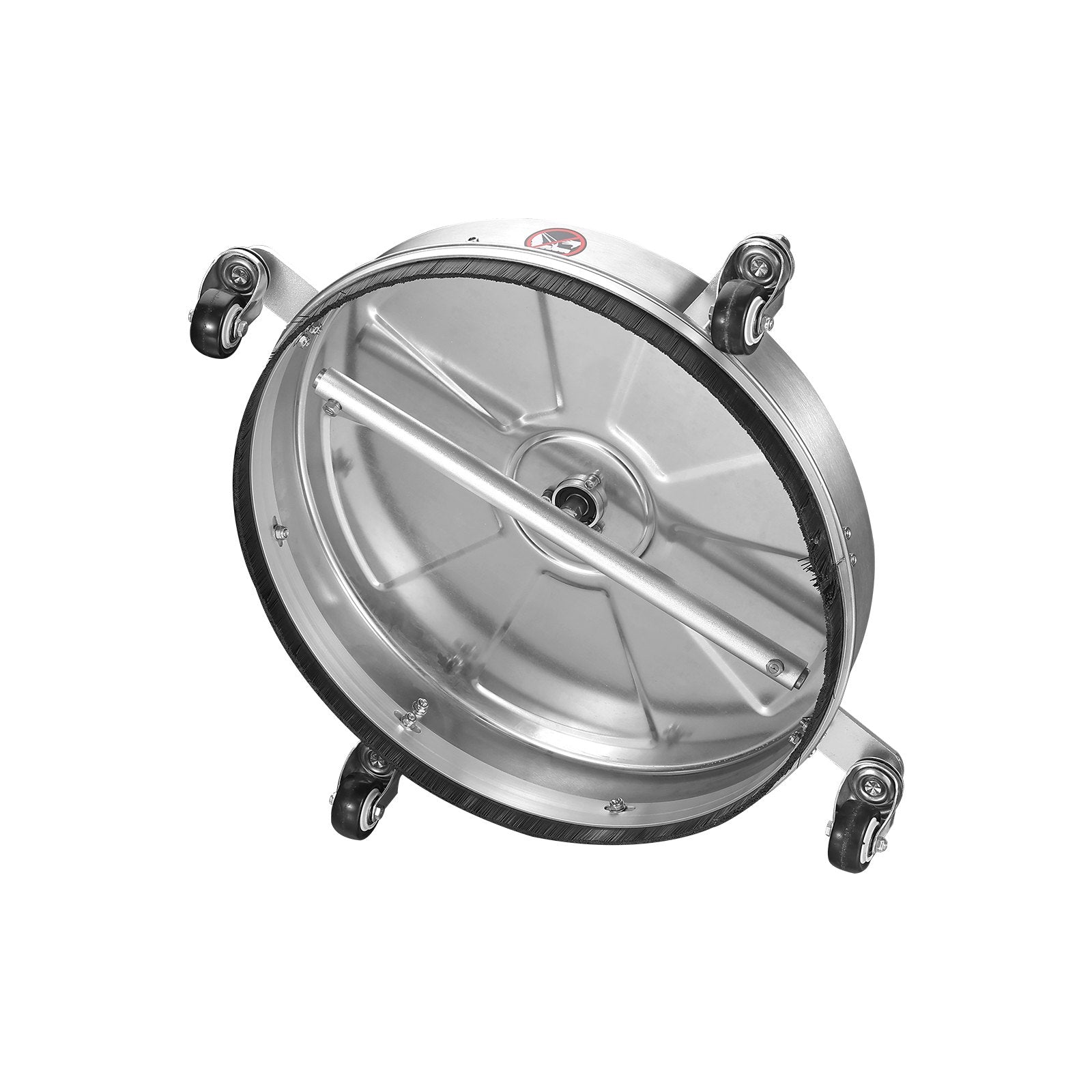 Toilet & Bidet Accessories: VEVOR 18" Pressure Washer Surface Cleaner w/ Wheels, Stainless Steel Concrete Cleaner 4000 Max PSI , 1/4" Quick-Connect Connector w/ 2 Extension Wand, Heavy Duty Power Washer For Floor Driveway, Patio