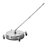Commercial Cleaning Equipment: VEVOR 15" Pressure Washer Surface Cleaner 4 Wheels 4000 Max PSI 2 Extended Wands