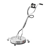 Fence & Gate Accessories: VEVOR 20" Pressure Washer Surface Cleaner, Stainless Steel Pressure Washer Attachments with 4 Wheels, 4500 Max PSI, 3/8 Quick Connector, 2 Spray Nozzles, Dual Handle, for Concrete, Patio, Sidewalk