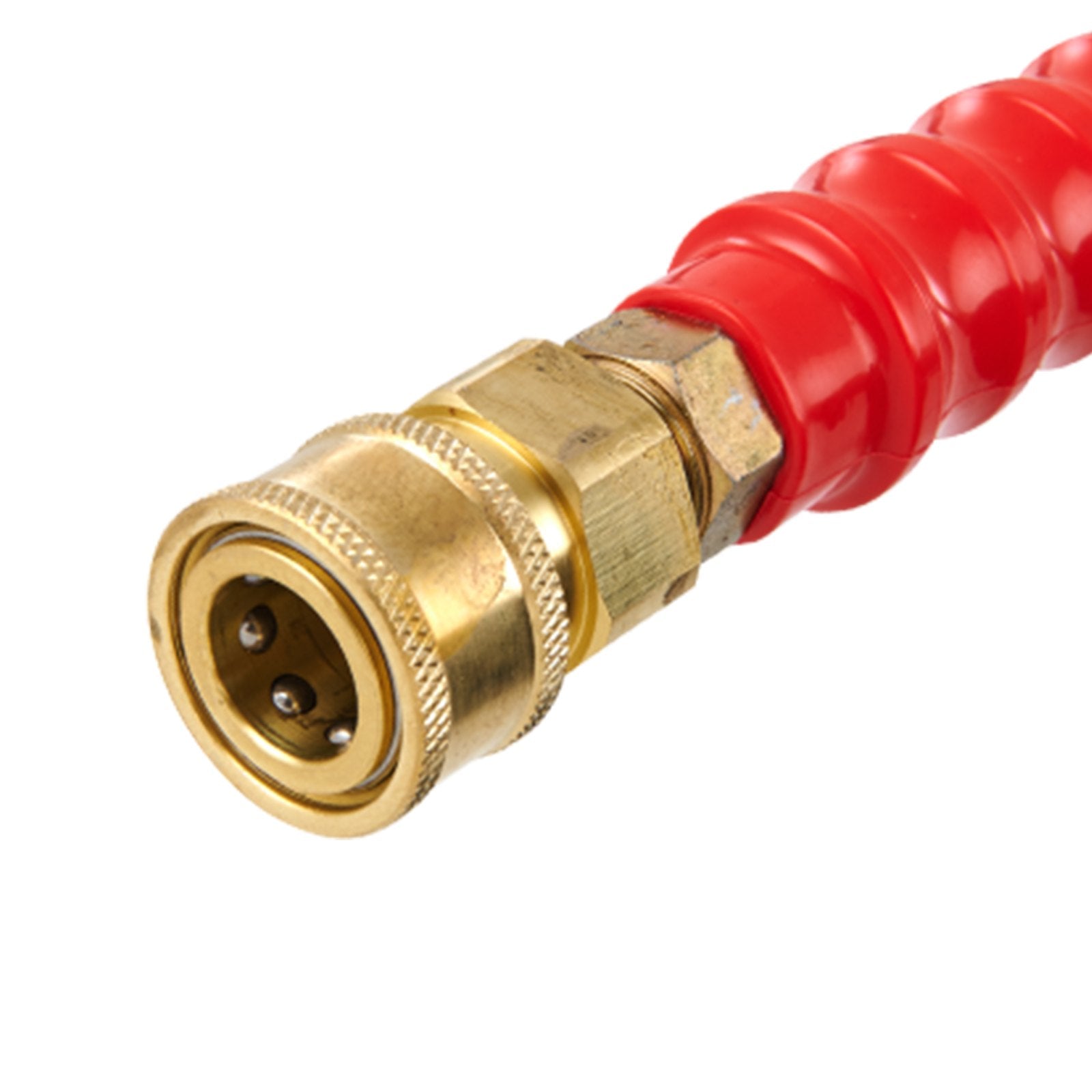 Air Compressors Accessories: VEVOR Pressure Washer Hose, 100FT, Kink Free 3/8"-φ14.8 Male, 3/8"-φ15 Female For Most Brand Pressure Washers, 4.9'' Bending Radius, 4800 PSI Heavy Duty Power Washer Extension Replacement Hose