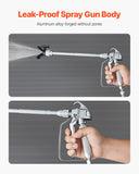 Gardening Tools: VEVOR Airless Paint Spray Gun and Hose Kit 3600PSI with Extension Rods Filters
