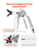 Household Insect Repellents: VEVOR Airless Paint Spray Gun 3600PSI High Pressure Airless Spray Gun 517 Tip