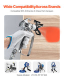 Household Insect Repellents: VEVOR Airless Paint Spray Gun 3600PSI High Pressure Airless Spray Gun with 5Tips