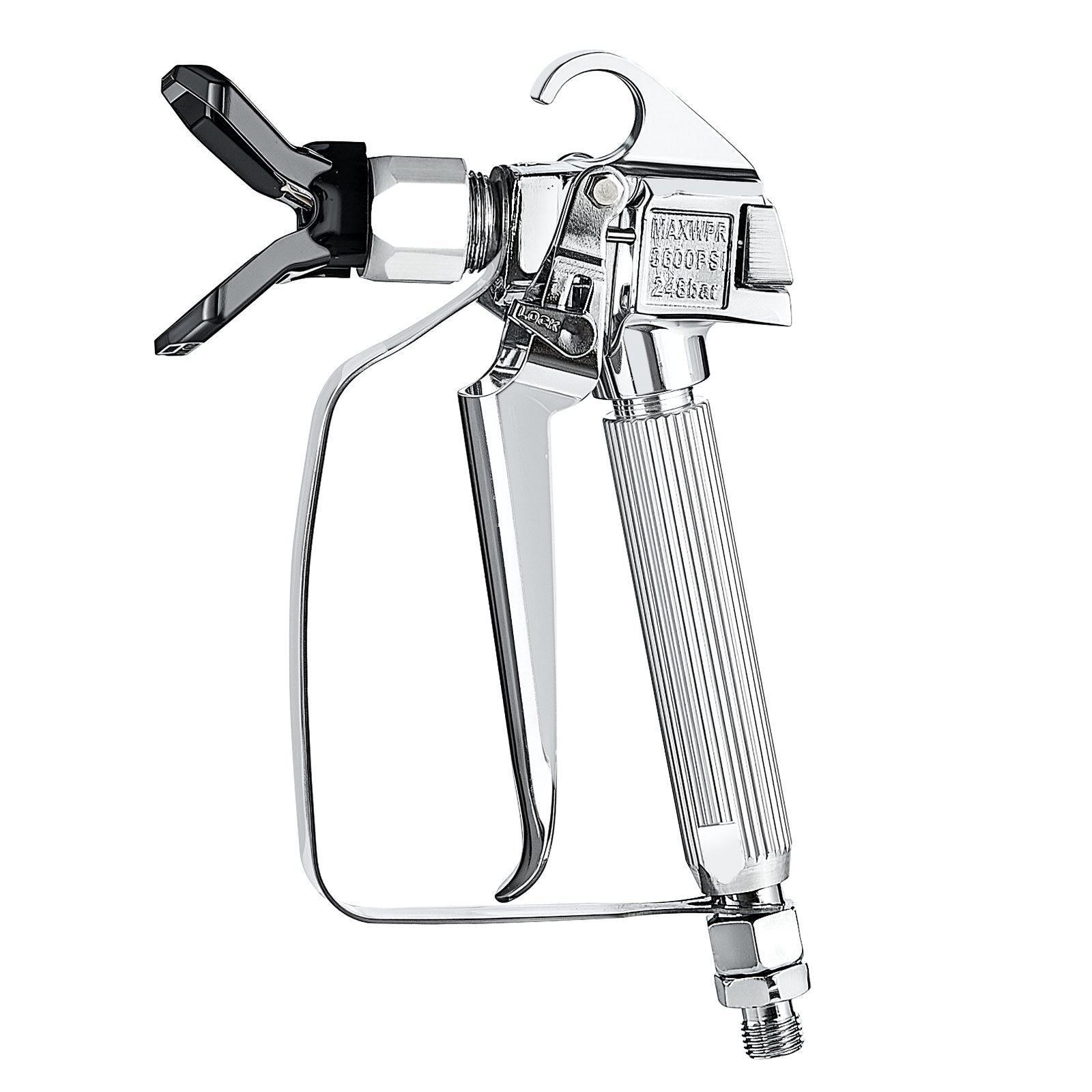 Household Insect Repellents: VEVOR Airless Paint Spray Gun 3600PSI High Pressure Airless Spray Gun with 5Tips