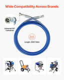 Painting Tools: VEVOR 25ft Airless Paint Sprayer Hose 1/4 in Universal Airless Paint Spray Hose