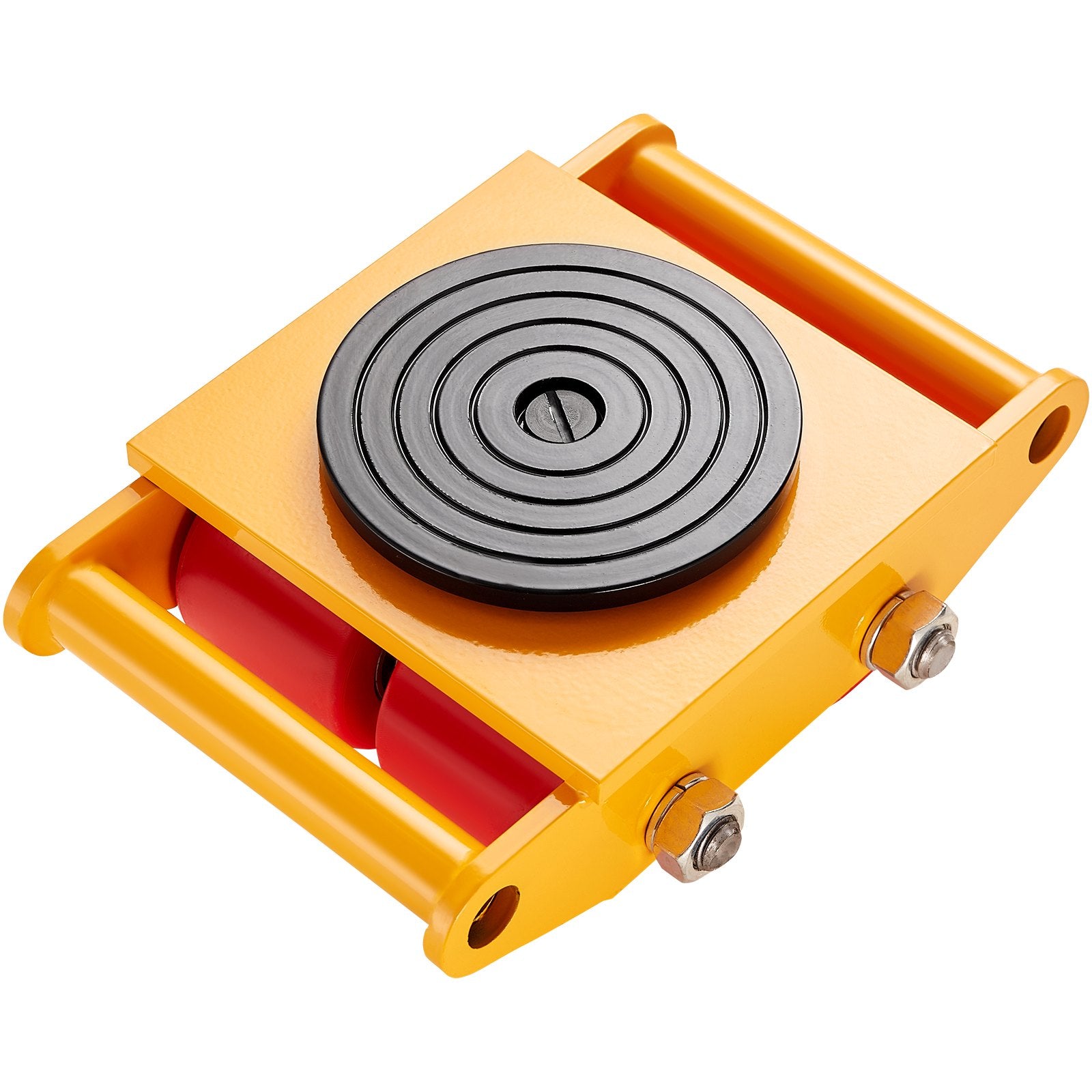 Utility Trolleys: VEVOR Machinery Skate Dolly Machinery Mover 13200lbs/6T Carbon Steel 4 PU Wheels