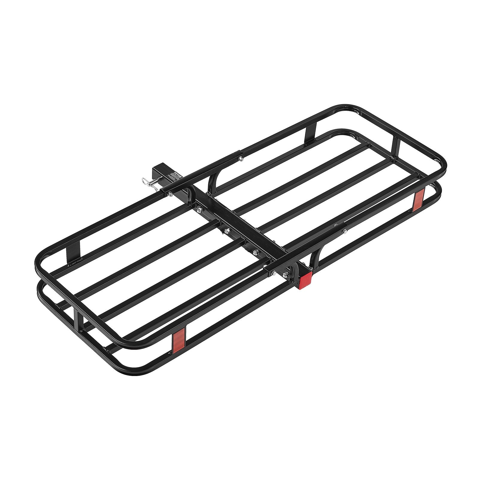 Cat Carriers & Crates: VEVOR 53" x 19" x 5", Hitch Cargo Carrier, 500 lbs Capacity Hitch Cargo Carrier with Hitch Stabilizer & Ratchet Straps, Hitch Mount Cargo Carrier with Cargo Net with Hook, Fit for SUVs