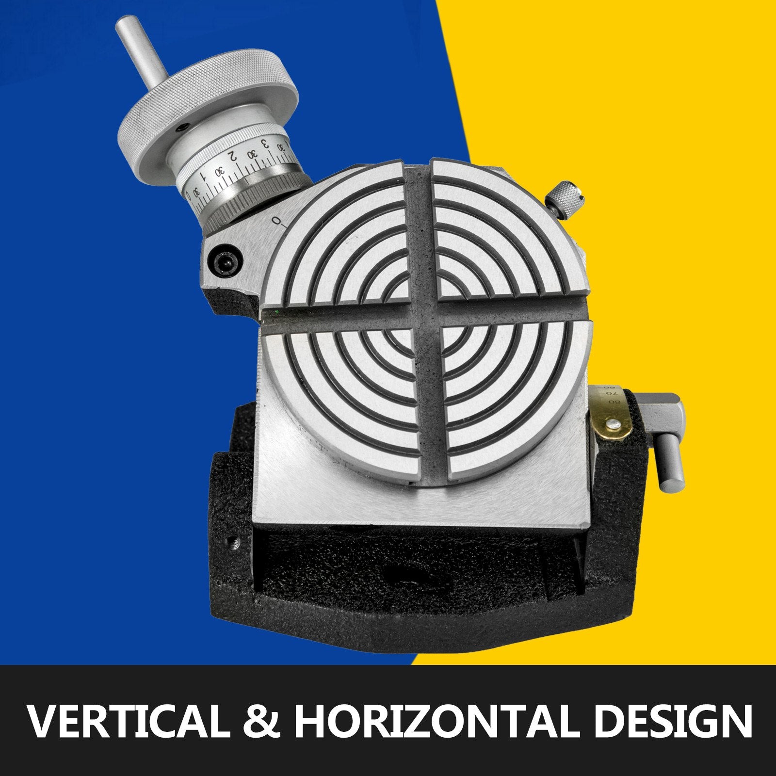 Musical Keyboards: VEVOR Rotary Table 4 INCH/100 MM Horizontal Vertical Rotary Table 4-Slot Rotary Table for Milling Machine MT-2 Rotary Table for Milling 360 Degrees Precision Rotary Table for Milling Drilling Vise