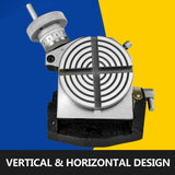 Musical Keyboards: VEVOR Rotary Table 4 INCH/100 MM Horizontal Vertical Rotary Table 4-Slot Rotary Table for Milling Machine MT-2 Rotary Table for Milling 360 Degrees Precision Rotary Table for Milling Drilling Vise