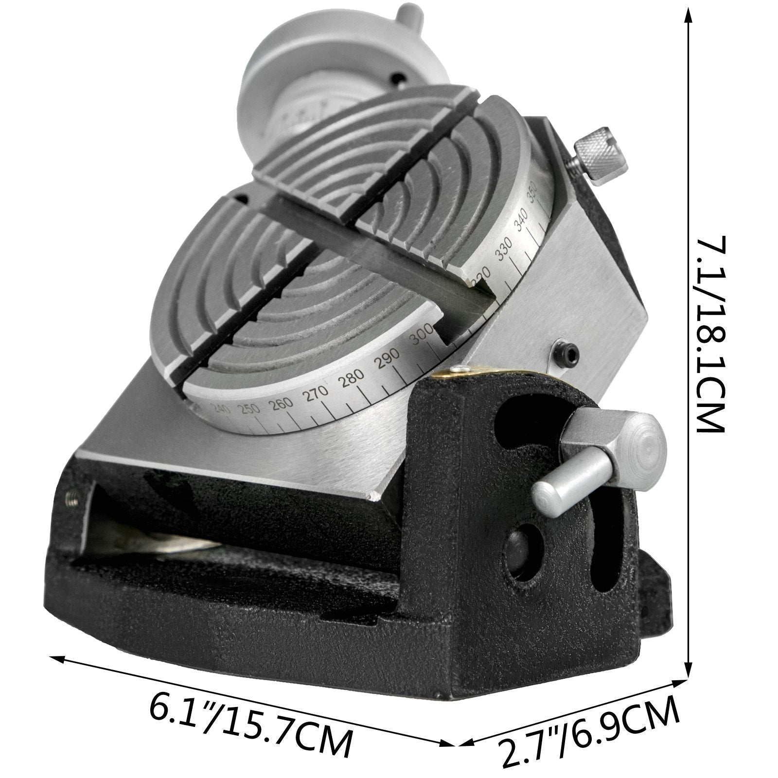 Musical Keyboards: VEVOR Rotary Table 4 INCH/100 MM Horizontal Vertical Rotary Table 4-Slot Rotary Table for Milling Machine MT-2 Rotary Table for Milling 360 Degrees Precision Rotary Table for Milling Drilling Vise