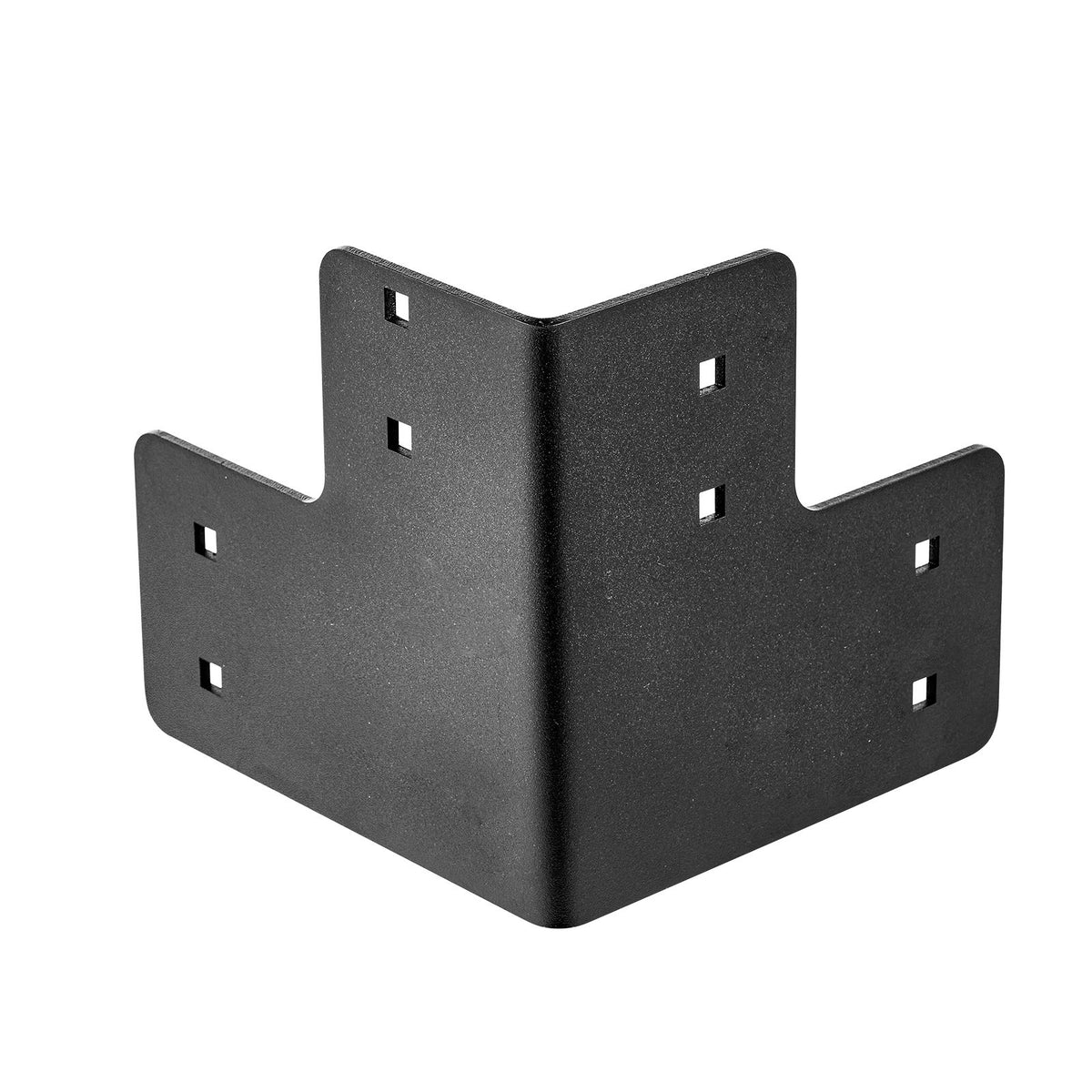 Workbench Corner Bracket Kit, 6.50 x 6.50 x 6.50 inch / 165 x 165 x 165 mm, 2204lbs/1000kg Load Capacity, Heavy Duty Sturdy Steel Angle Brackets with Screws, for Desk Shop Table Platform, 8 Pcs