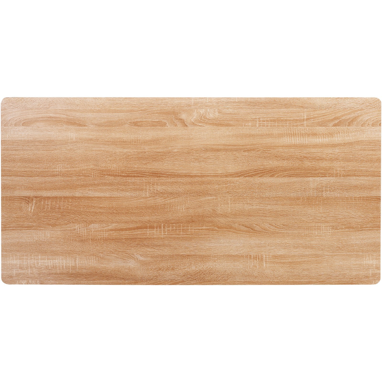 Desks: VEVOR Table Top, 55" x 27.6" x 1", 220.5 lbs Load Capacity, Universal One-Piece Particle Board Desktop for Height Adjustable Electric Standing Desk Frame, Rectangular Countertop for Home & Office Desk