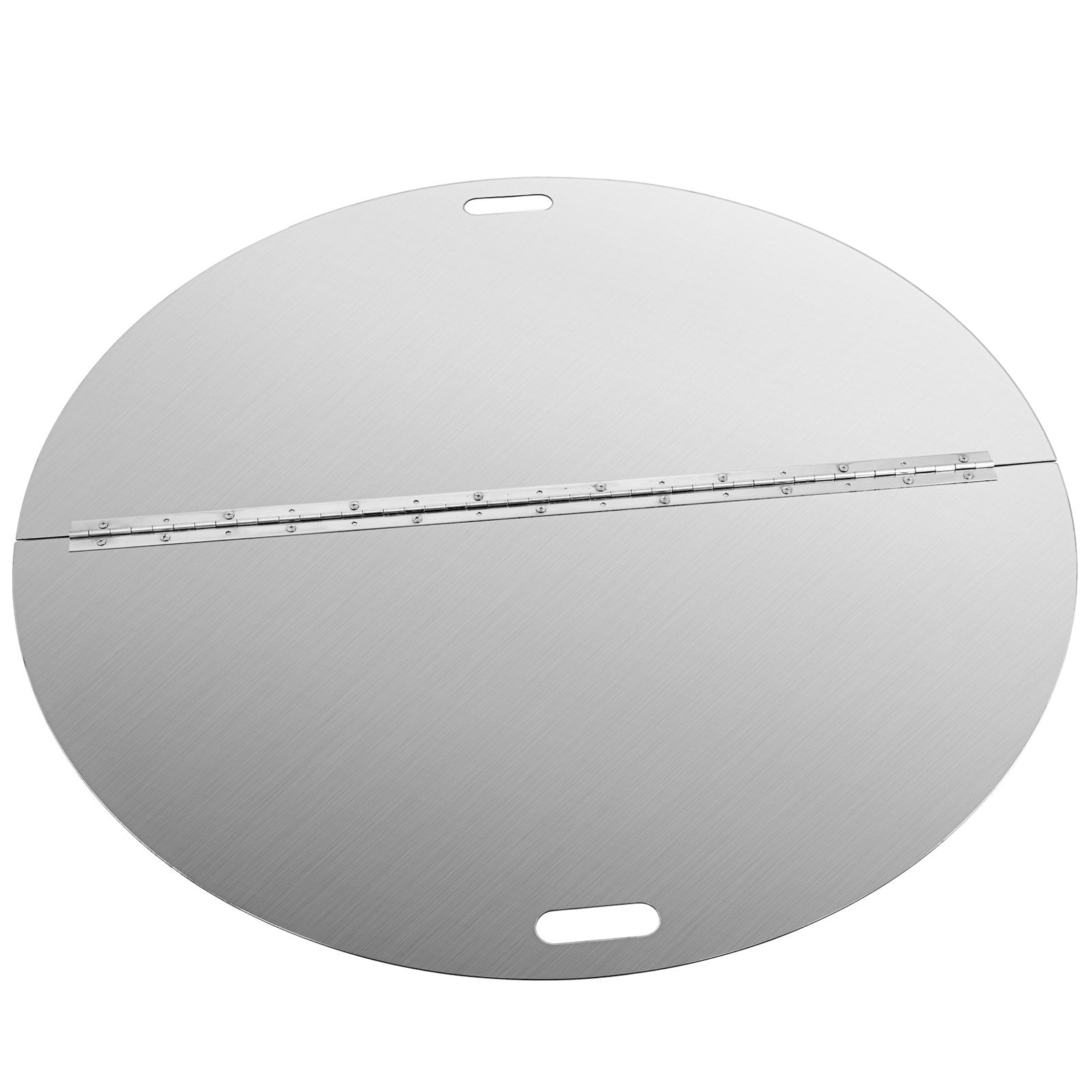 Fire Pits: VEVOR Fire Pit Lid Round 40 Inch Foldable Fire Pit Ring Snuff Cover 430 Stainless Steel Fire Pit Spark Screen Cover 3mm Thickness
