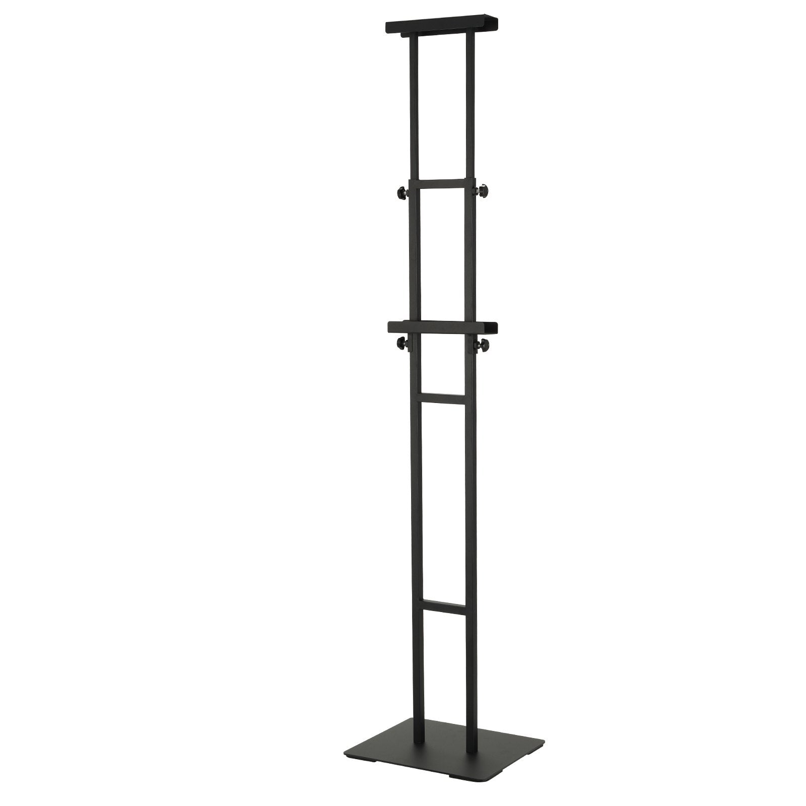 Desk Accessories: VEVOR Poster Stand, Adjustable Height Up to 75", Double-Sided Heavy Duty Pedestal Sign Holder, Floor Standing Sign Holder Banner Stand with Shock-absorbing Base for Display, for Board and Foam, Black