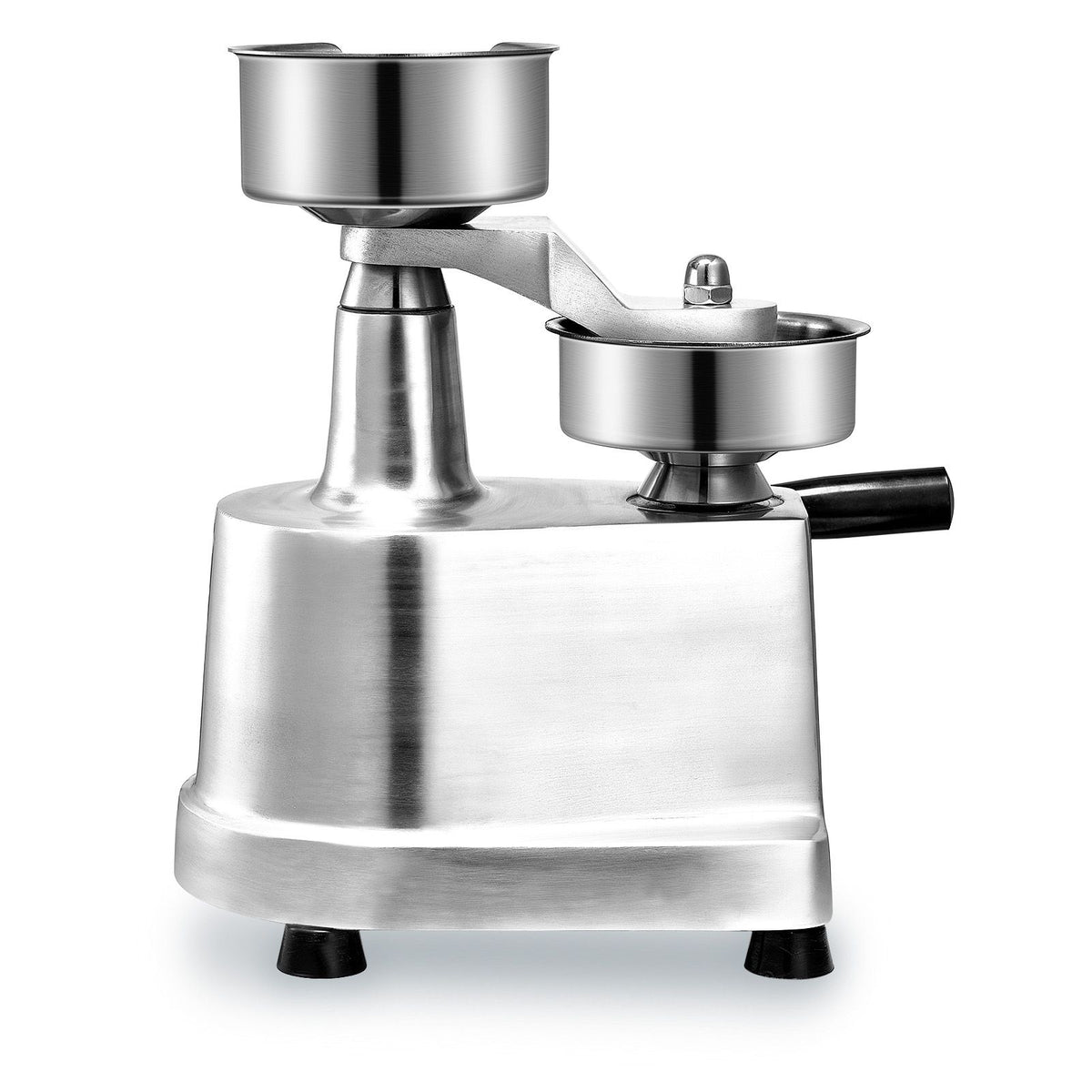 Commercial Burger Patty Maker, 100mm Hamburger Beef Patty Maker, Heavy Duty Food-Grade Stainless Steel Bowl Burger Press Machine, Kitchen Meat Forming Processor with 1000 Pcs Patty Papers