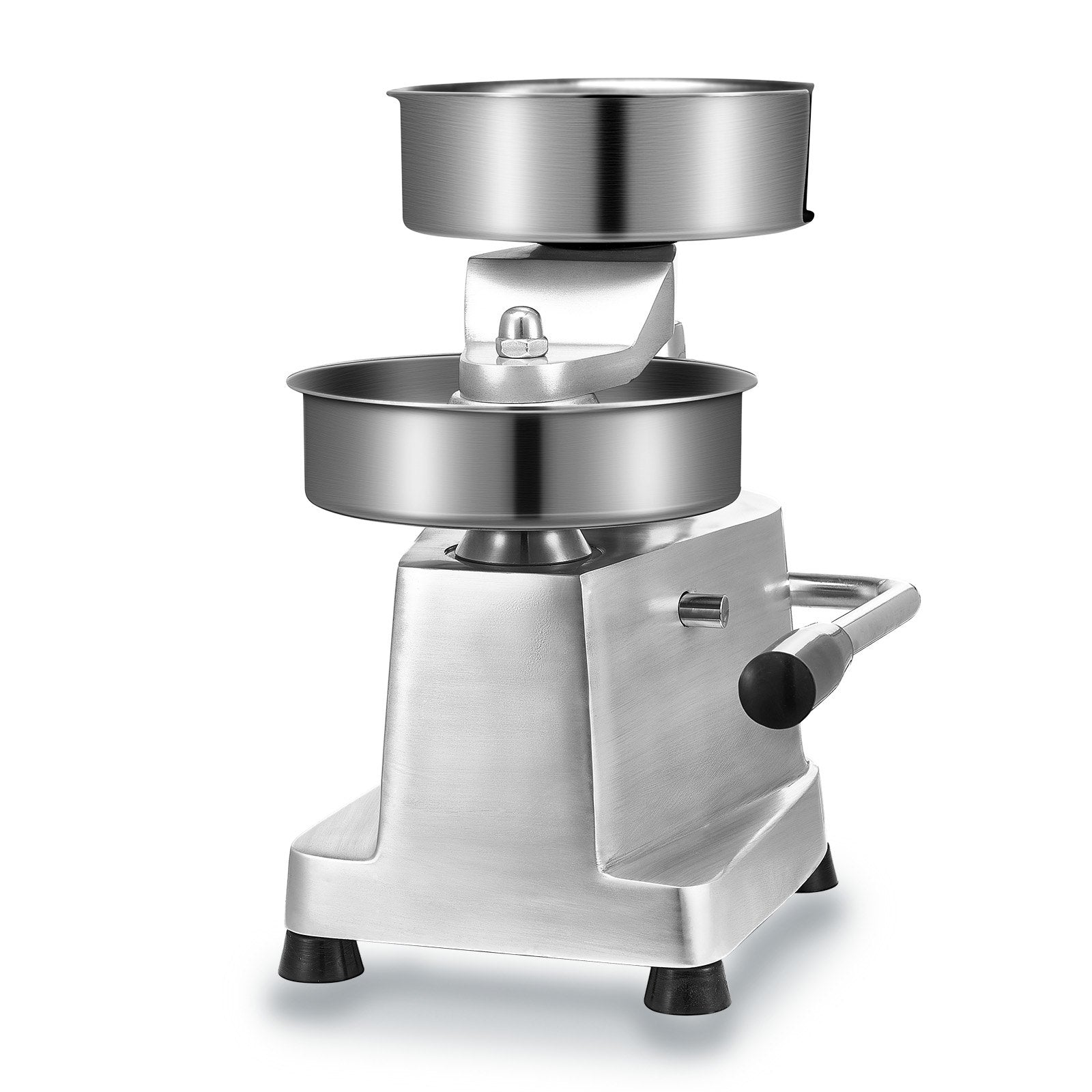 Food Storage: VEVOR Commercial Burger Patty Maker, 150mm Hamburger Beef Patty Maker, Heavy Duty Food-Grade Stainless Steel Bowl Burger Press Machine, Kitchen Meat Forming Processor with 1000 Pcs Patty Papers