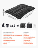Inflatable Mattresses: VEVOR Car Air Mattress Inflatable Car Camping Travel Sleeping Bed SUV MPV Sedan