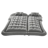Inflatable Mattresses: VEVOR Car Air Mattress, Inflatable Car Camping Mattress, Flocking Thickened Travel Beds, Comfortable and Durable Portable Sleeping Pad with Air Pump, Nozzle, Carry Bag, Fits Most SUV MPV Sedan, Gray