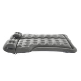 Inflatable Mattresses: VEVOR Car Air Mattress, Inflatable Car Camping Mattress, Flocking Thickened Travel Beds, Comfortable and Durable Portable Sleeping Pad with Air Pump, Nozzle, Carry Bag, Fits Most SUV MPV Sedan, Gray