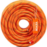 Gym Equipment & Accessories: VEVOR Double Braided Polyester Rope, 12.7 mm x 36.57 m, 48 Strands, 35.58kN Breaking Strength Outdoor Climbing Rope, Arborist Rigging Rope for Rock Hiking Camping Swing Rappelling Rescue, Orange/Black