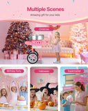 Food Storage: VEVOR Electric Cotton Candy Machine with Cart, 1000W Commercial Candy Floss Maker with 52cm in Stainless Steel Bowl, Sugar Scoop, and Drawer, Easy to Use, for Home, Kids Birthday, Family Party, Pink