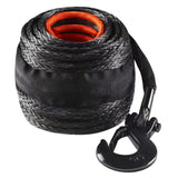 Wine & Champagne Hampers: VEVOR Synthetic Winch Rope, 12.7 mm x 28 m, 142.3 kN, Synthetic Winch Line Cable Rope with Protective Sleeve + Forged Winch Hook + Pull Strap, Universal Fit for SUV, Large Off-Road Vehicle, Truck