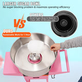 Speciality Appliances: VEVOR Commercial Cotton Candy Machine with Cart Sugar Floss Maker 1000W Party
