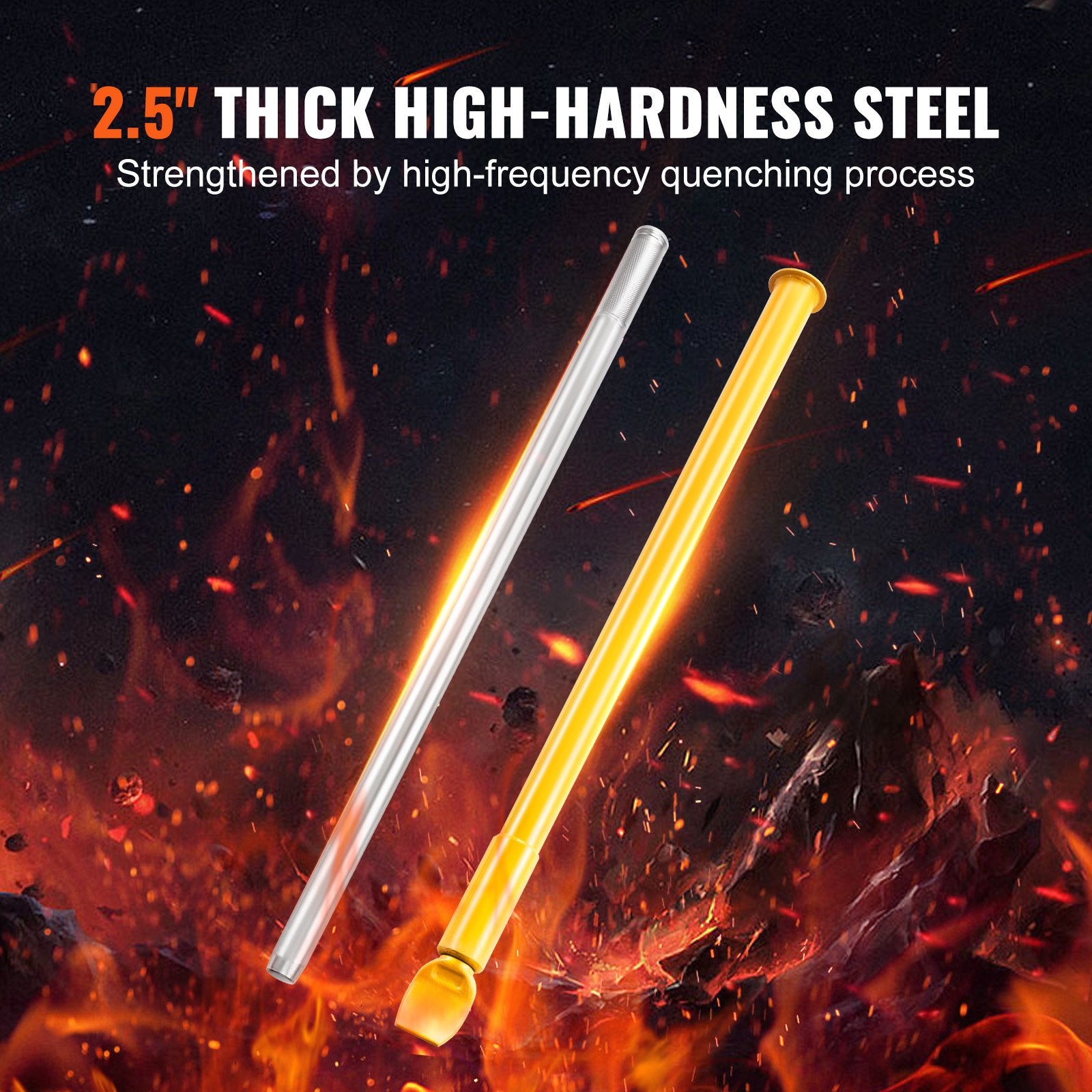 Automotive Repair & Speciality Tools: VEVOR Tire Bead Breaker Slide Hammer, 117.5 cm Length Tire Slide Hammer, Heavy Duty Steel Tire Changing Tool, Tire Breaker Bar for Car Truck Trailer Tire Removal