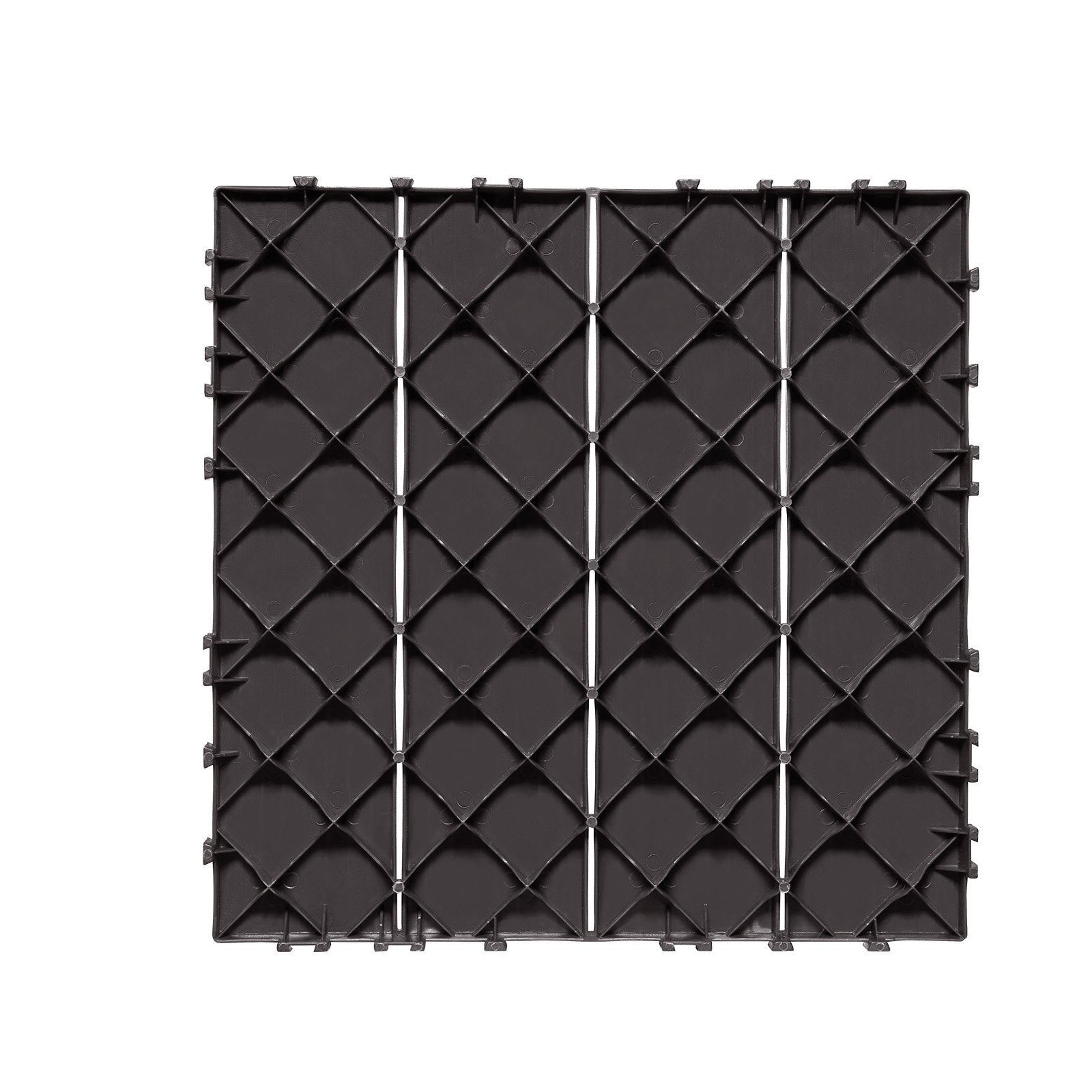 Boating Accessories: VEVOR Interlocking Deck Tiles 54 Pack 12"x12" Waterproof for Porch Dark Brown