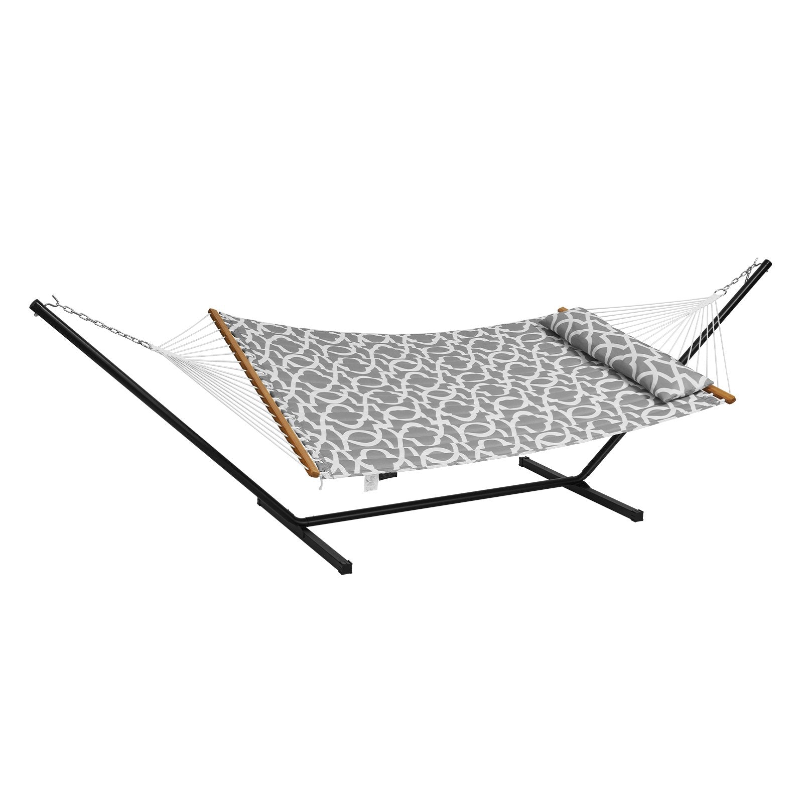 Tents: VEVOR Two Person Hammock with Stand Included Heavy Duty 480lb Capacity, Double Hammock with 12 FT Steel Stand and Portable Carrying Bag and Pillow, Freestanding Hammock for Outdoor Patio Yard Beach